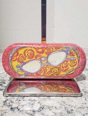 Brighton Vintage Collectibles Hard- shell Tin Eyeglasses Case